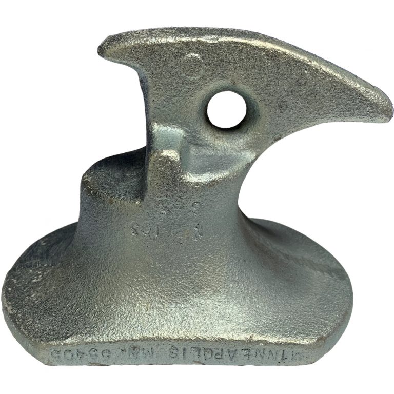 Cargo Protectors MP105 pintle hitch lock with Cargo Protectors logo on body of pintle hitch lock.