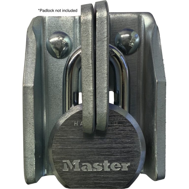Cargo Protectors SL100 door hasp.