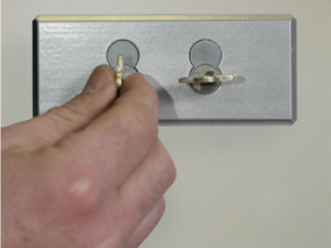 Sequence Lock Key Retaining Device Inserting Release Key
