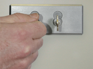 Sequence Lock Key Retaining Device Rotating Release Key