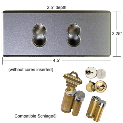 Sequence-Lock-Key-Retaining-Device-SLLF-2-Interchangeable-Core-Schlage